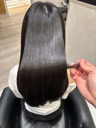 ロング 伊藤 史也のヘアスタイル