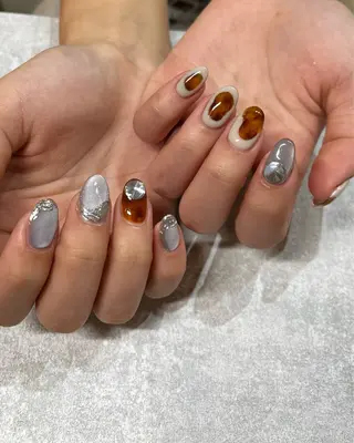 ネイル AO所属・【AO】nail 💎ayameのネイルデザイン