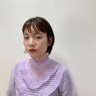 ショート カラー ボブ/大人ヘア k-two濱田のヘアスタイル