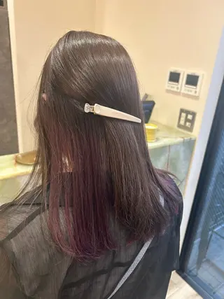 ミディアム カラー 赤みなしカラー🍐/ 艶髪✨/ririkaのヘアスタイル