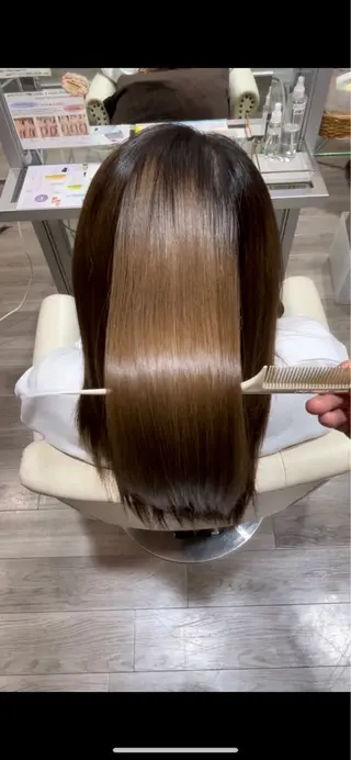 ロング カラー 西村 駿希のヘアスタイル