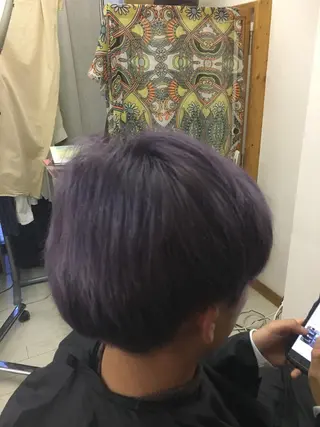 ショート カラー メンズ フリーランス Ryu-nosukeのヘアスタイル