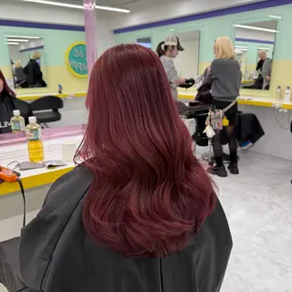 ロング カラー ヘアアレンジ 🎀Girly艶髪カ ラー🎀Harukaのヘアスタイル