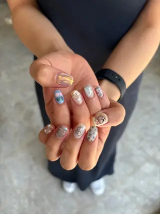 ネイル hinako /個性派ニュアンスのネイルデザイン