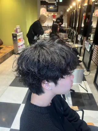 ショート パーマ メンズ 🎧メンズパーマ特化 /RUI🎧のヘアスタイル