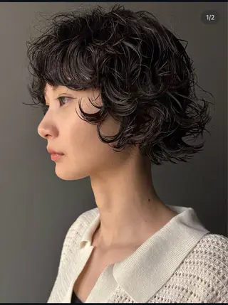 ショート 似合わせ松本 容政のヘアスタイル