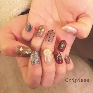 ネイル revia所属・ERI Nailistのネイルデザイン
