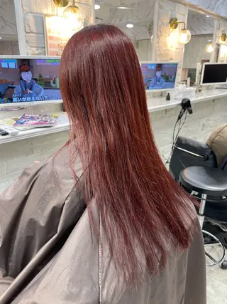 ロング 西野 蓮のヘアスタイル