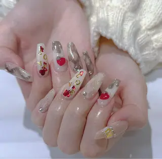 ネイル 長さだし専門店 M2　rikaのネイルデザイン