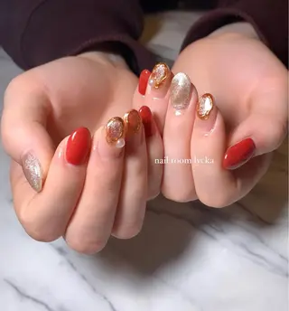 ネイル ﾈｲﾙﾙｰﾑﾘｯｶ 𝐦𝐚𝐲𝐮のネイルデザイン