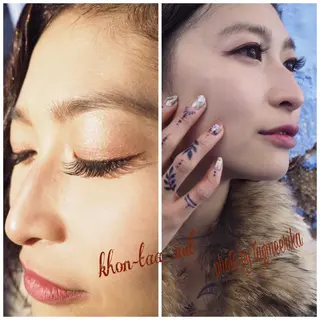 ネイル マツエク・マツパ khon-taa  uut所属・khontaauut mariのマツエク・マツパデザイン