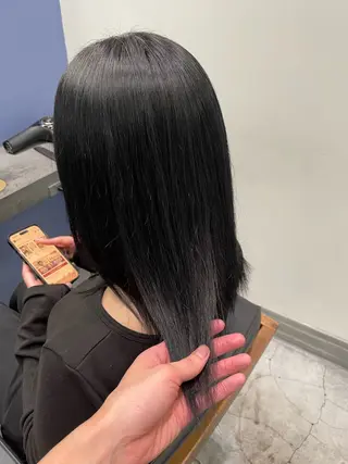 ロング カラー 🌿長尾俊汰🌿 透明感カラーのヘアスタイル