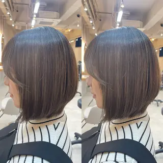 ショート カラー ブリーチ無しダブル カラー🦕まどかのヘアスタイル