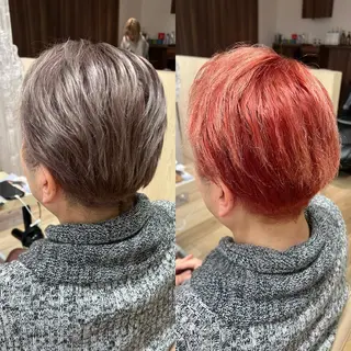 カラー メンズ 高橋 香奈のヘアスタイル