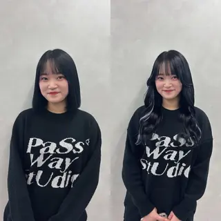 ロング カラー 渋谷エクステ ️AOI🫧のヘアスタイル