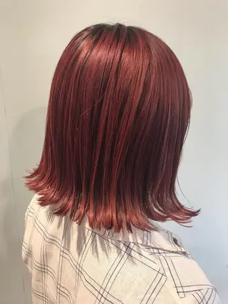 ショート カラー knock【ノック】所属・烏丸韓国ヘア🇰🇷 ayaka🎀のヘアスタイル