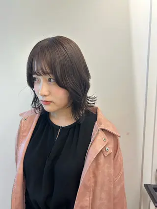 ミディアム カラー マツエク/ハイト ーン🌺kae🌺のヘアスタイル