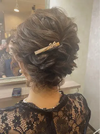 ヘアアレンジ 田井中 悠紀のヘアスタイル