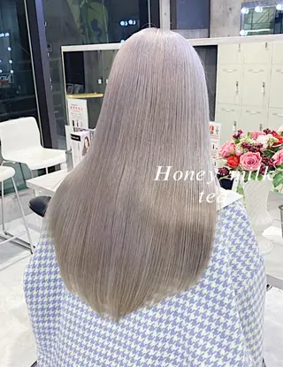 ロング ❄️💛エクステ ブリーチ❄️yukiのヘアスタイル