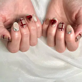 ネイル joie ange rinna上本町のネイルデザイン