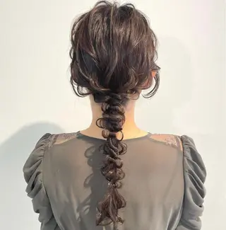 ヘアアレンジ 柴田 日菜子のヘアスタイル