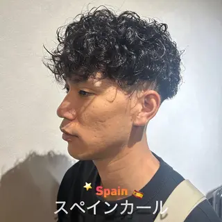 パーマ メンズ メンズパーマ専門店 【店長】⚜️イチカワのヘアスタイル