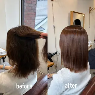 ミディアム 🫧縮毛矯正🫧 yuriのヘアスタイル