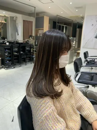 ロング カラー Bree"ze所属・大河原 修太のヘアスタイル