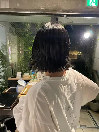 ショート カラー まつ毛パーマ🐏 NANAMIのマツエク・マツパデザイン