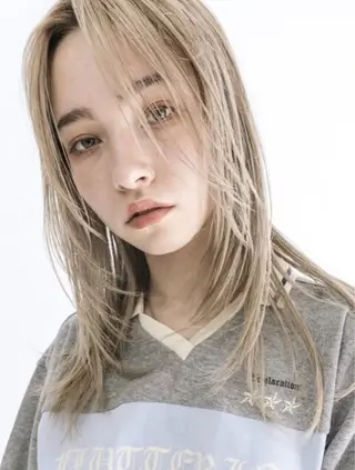 ミディアム カラー ヘアアレンジ green所属・⚡️Hiroto/ colorのヘアスタイル