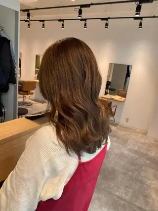 セミロング カラー オスズ 🎀´-のヘアスタイル