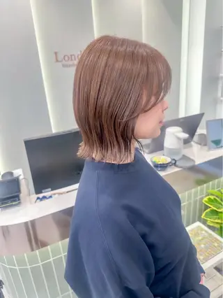 セミロング 透明感カラー/艶髪/ こーきのヘアスタイル