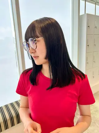 ミディアム カラー OLSEN D.B.A BALLOON HAIR所属・表参道OLSEN✂︎ nanamiのヘアスタイル