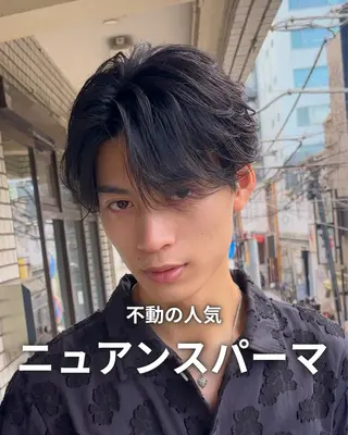 パーマ ✂️メンズサロン✂️ SHINE✨浅野士稀のヘアスタイル