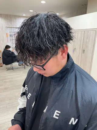 パーマ メンズ 🌱メンズ特化🌱 ニュアンス/リョウガのヘアスタイル