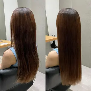 ミディアム 髪質改善ヘアケア 艶髪特化/上田のヘアスタイル