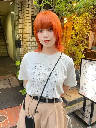 ミディアム sakura🌸 レイヤー/韓国ヘアのヘアスタイル