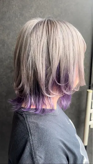 ミディアム uti所属・菊池 幹のヘアスタイル