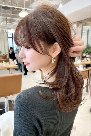 ロング カラー edA. 鎌倉のヘアスタイル