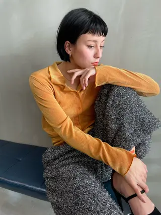 ショート ショート/ボブ/ 心斎橋/宮脇美奈のヘアスタイル