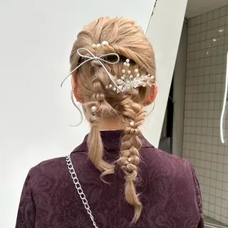 ヘアアレンジ ちょめ/八王子 ZEST emuのヘアスタイル