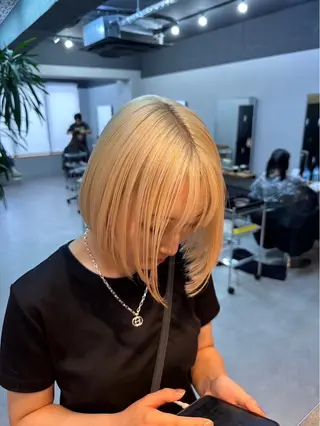 ショート ボブ/ブリーチ /タイヨウのヘアスタイル