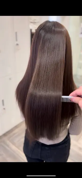 ロング CIEL大名店 髪質改善・Aujua認定サロン【髪質改善シエル】所属・CIEL天神／大名／ 縮毛矯正／髪質改善のヘアスタイル