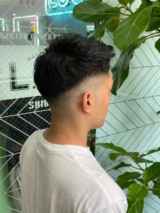 メンズ Le'a所属・渋谷/フェード/ 國分 翔のヘアスタイル