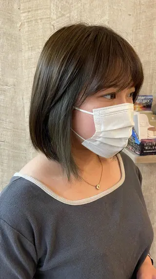 カラー 🇰🇷韓国ヘア 🇰🇷ナミユウのヘアスタイル