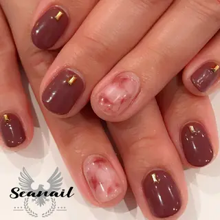 ネイル 小尾 栞のネイルデザイン