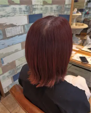 カラー ショート🫧🩵 林　菜々美のヘアスタイル