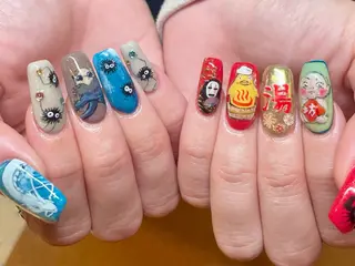 ネイル ネイルサロン　リリーブランシュ所属・森 瑞紀のネイルデザイン