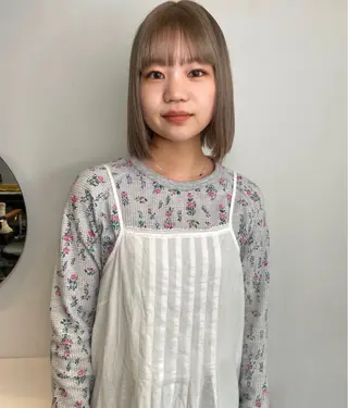 ミディアム カラー land所属・透明感カラー/レイヤ ー🌙Honokaのヘアスタイル