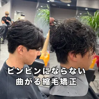 メンズ 本田 有里のヘアスタイル